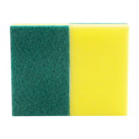Haute qualité personnalisé écologique durable nettoyage cellulose coussin en nylon éponge de cuisine