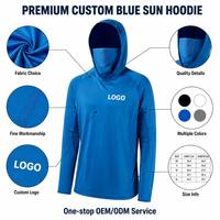 Sudadera de Pesca Personalizada para Hombre con Logotipo, Cómoda, Transpirable, Antibacteriana, con Protección UV, Nuevo Diseño, de Secado Rápido, Manga Larga e Impermeable
