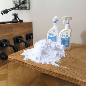 Dài Clo kéo dài hóa chất hồ bơi UV bảo vệ cyanuric axit bột dạng hạt trong nhựa trống - Product Image 6