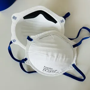 Fascia per il mento più venduta copertura per il naso anti polvere PM2.5 maschera protettiva per il respiratore per l'industria filtraggio delle particelle 20Pack Logo personalizzato