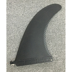 Aleta de Surf de 10 Pulgadas con Aspecto de Fibra de Carbono, Aleta de Nylon para SUP (Stand Up Paddle Board) - Product Image 4