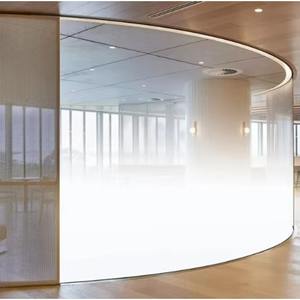 Self Adhesive <b>Window</b> <b>Film</b> White Dot Gradient Decorative Semi-<b>Privacy</b> Shield One Way Gradient Glass <b>Film</b> for Office - Product Image 3