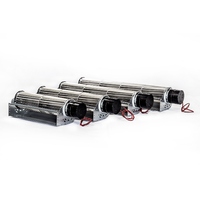 Ventilateur transversal SYMBANG DFG65180-3P pour chauffage de cheminée, en alliage d'aluminium, 24V, 65mm, OEM, 1400 tr/min, certifié CE, garantie 1 an
