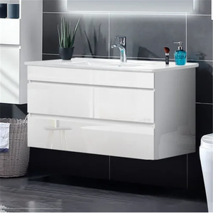 DAIYA <strong>vanity</strong> <strong>case</strong> with wall cabinet lacquer finish - Product Image 3
