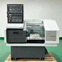 Tour CNC miniature CK0640, mini-tour haute précision pour le traitement des métaux avec un alésage de broche de 48 mm