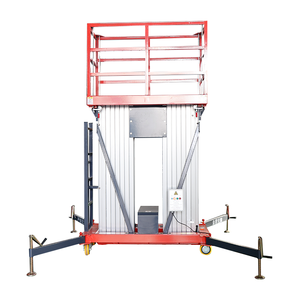 एल्यूमीनियम मिश्र धातु टेलीस्कोपिक हाइड्रोलिक लिफ्ट टेबल हवाई कार्य मंच ऊर्ध्वाधर मिश्र धातु एल्यूमीनियम उठाने मंच - Product Image 6