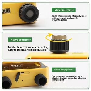 Temporizador de Riego Automático Programable para Exteriores, Resistente al Agua, con Doble Salida, Modo Manual, Controlador de Riego por Goteo para Jardín - Product Image 2