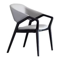 Table et chaises de salle à manger en bois massif minimaliste, style italien, luxe léger, imperméable et durable, respectueux de l'environnement, pour l'extérieur et la cuisine