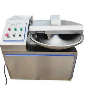 Mesin pemotong daging, 5L 20L 40L 80L 125L sosis otomatis ayam kubis sayuran pangsit mesin pemotong daging mangkuk pemotong