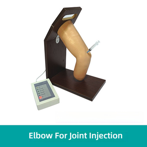 Modelo de inyección de articulación de codo electrónico de PVC avanzado, simulador de entrenamiento intraarticular para enfermería, tipo de educación médica - Product Image 2
