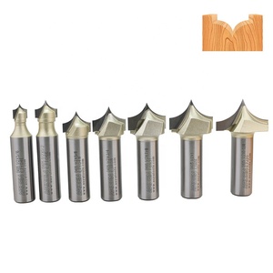 Fraise CNC en carbure de tungstène à succès, queue de 1/2 et 1/4, outils de gravure 3D pour le bois, fraise à découper Arden à pointe acérée - Product Image 6
