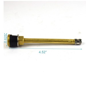 Valve en cuivre Tr573, tige de 60 mm, sans chambre à air, pour pneus de véhicules agricoles, camions, bus, voitures, embout américain - Product Image 4