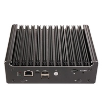 Mini PC Industrial Topton, Router Firewall Sin Ventilador, Intel N100 Pentium N6005, 4 LANs I226-V 2.5G, DDR4, COM, USB-C, PfSense