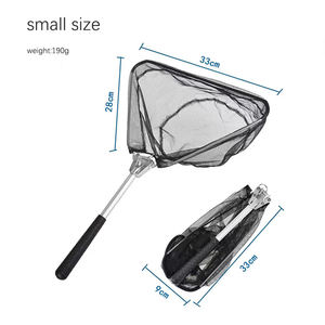 Red de aterrizaje de pesca, red ligera plegable portátil, malla de nailon, marco de red de pesca, Red de liberación de captura de pesca - Product Image 2