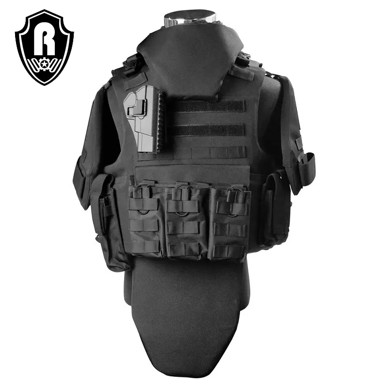 Tactical webbing Full Body Plates Vest Molle Modular Operator Plate Carrier Full-Protective Security Tactical Vest