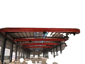 Pont roulant monopoutre de qualité supérieure, à faible hauteur de levage, bon <span class=keywords><strong>prix</strong></span>, en parfait état de fonctionnement, 1 à 20 tonnes, avec palan électrique à câble - Product Image 3