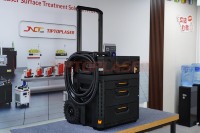 Machine de nettoyage au laser à fibre portable empilable 300W MOPA à impulsions, décapant de peinture et de rouille, pistolet laser pour métal et bois