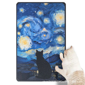 Rascador para Gatos de Dibujos Animados, Montado en la Pared, de Sisal Duradero, para Gatos de Interior, 1 Nivel - Product Image 3