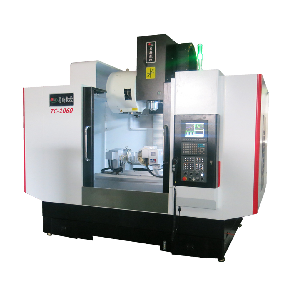 5 оси cnc центр машины для металлический вертикальный обрабатывающий центр с ЧПУ TC-1060