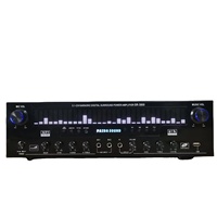 5.1 Kanal Karaoke Dijital Surround Güç Amplifikatörü LED Spektrum Dinamik Ekran 1300W DJ Ev Amplifikatörü Ses Sistemi Hoparlör