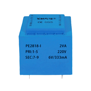 Transformador de Montaje en PCB Sellado con Epoxi YHDC PE2818-I, 2VA, 110/220/230/380V CA, Bajo Ruido, Clase B, Aislamiento, Certificado CE/RoHS - Product Image 1