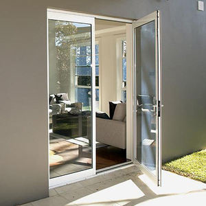 Alüminyum Alaşımlı Çift Camlı Modern Daire Salıncak Kapısı, Kaplama Yüzeyli, Filipinler Fiyatı, Tasarım - Product Image 1