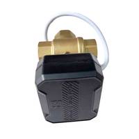 Valve motorisée par catégorie sonique CWX-20P-1.0C de preuve de hautes eaux de soudure de manière du laiton 3