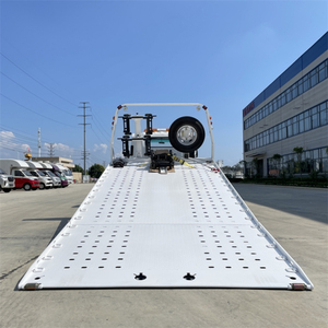 Camion de <span class=keywords><strong>remorquage</strong></span> de lit plat de plate-forme de grue de longueur de conseil du bas <span class=keywords><strong>prix</strong></span> 5.5m 1in2 - Product Image 6