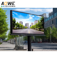 Mur vidéo LED couleur pleine AOWE Outdoor 1000x1000mm P2.9, indice de protection IP65, gestion des contenus à distance, contrôle de l'alimentation, écran d'affichage LED