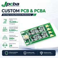 Module d'indicateur de puissance de batterie au lithium OEM personnalisé 3S 11.1V 12.6V, carte PCB d'affichage du niveau de batterie à 4 LED pour pack de batteries 12V