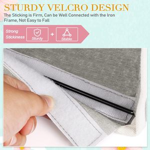 Gray Fabric Office Organizer Multilayer Storage <b>Bin</b> with Pockets for Sundries Minimalist Design Rectangular Shape - Product Image 4