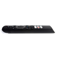 Télécommande sans fil BLE IR Learning pour boîtier Smart TV avec fonction vocale et 18 touches