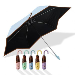Petit parapluie personnalisé robuste avec impression OEM pour la pluie - Product Image 3
