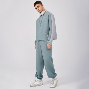 Pantaloni Sportivi Unisex di Alta Qualità 400 Gsm in Cotone Spaziale, Jogger Harem per <span class=keywords><strong>Donna</strong></span> e <span class=keywords><strong>Uomo</strong></span>, Pantaloni da Ginnastica con Logo Personalizzato - Product Image 5