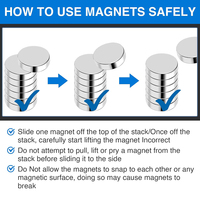 Magnet Neodymium Bulat Bermagnet Diametral untuk Sensor Encoder Generator