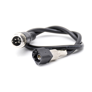 Cabo Fakra HSD 4 Lvds Gvif A Fêmea Preto para Linha GX12-4pin Carro - Product Image 3