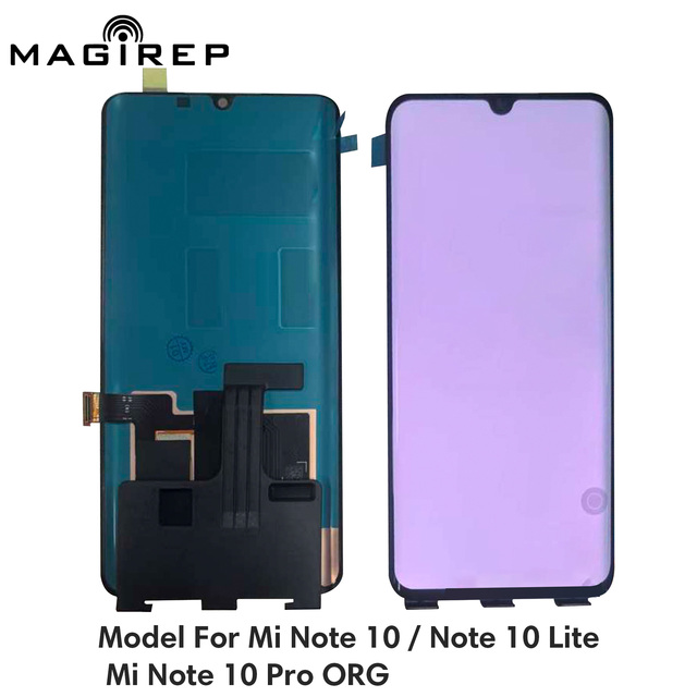 Factory Price High OLED Replacement Screen for Mi Note 10/PRO/10 LITE/ORG Mobile Phone 6.47" Touch Display Digitizer