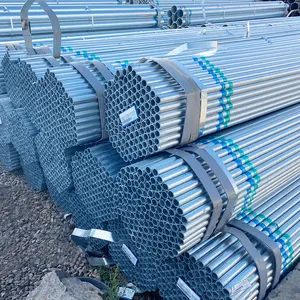 Manufactory Price hot dipped bs1387 class a b c ASTM A36 class B DN25 dn32 8 inch schedule 40 galvanized steel g i pipe