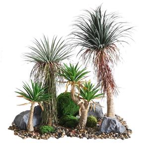 Plante Artificielle Nouveauté 2026 Mur Végétal Décoratif Plantes Artificielles Décoration Maison Fontaine Haute Moderne Plantes et Verdure Artificielles - Product Image 6