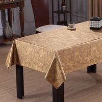 Nappe en PVC RNPT aspect pierre argentée, avec support en tissu, opaque, facile d'entretien pour la maison, la salle à manger, la cuisine, le café