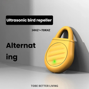 Répulsif à ultrasons transfrontalier rechargeable pour oiseaux, protecteur de balcon domestique, dissuasif électronique extérieur <span class=keywords><strong>anti</strong></span>-pigeons - Product Image 1
