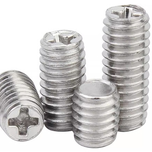 Tornillos de Fijación de Cabeza Phillips de Acero Inoxidable 304 para Escalada, M3 M4 M5 M6, Tornillos de Máquina de Extremo Plano, Grado A Nivel 6.8 - Product Image 1