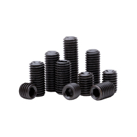 Vis sans tête M3 vis noire en acier inoxydable ou en acier Oem Odm vis à tête cylindrique à six pans creux