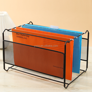 Riviste e giornali da ufficio all'ingrosso grande Rack FC rimovibile grande capacità di stoccaggio cestino Desktop in rete metallica Rack - Product Image 6