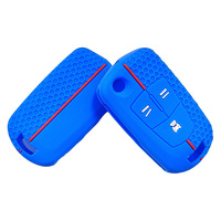 Coque de protection en silicone pour clé de voiture à 3 boutons pour Opel Vauxhall Astra H Corsa D Vectra C Zafira Astra Vectra Signum