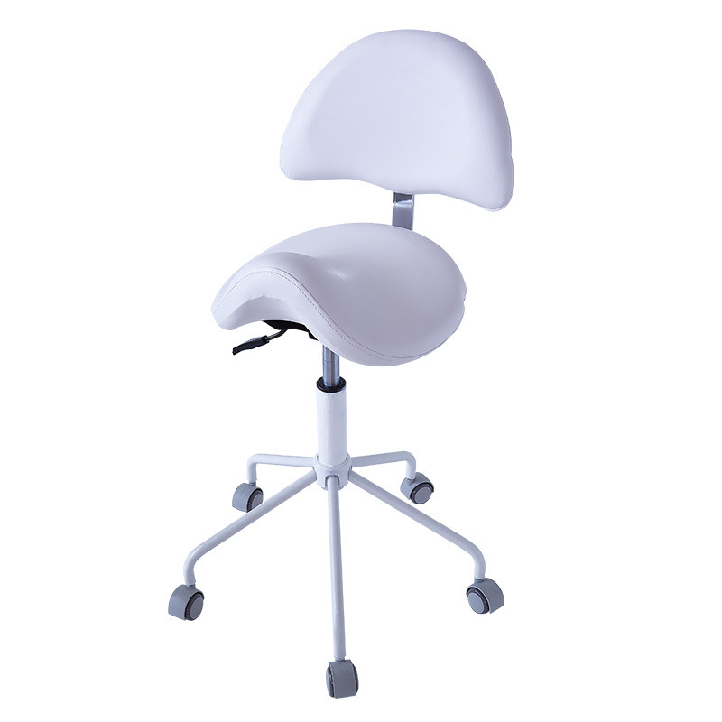 Saddle style with backrest [white]