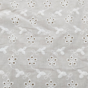 Dentelle française 100% coton soluble dans l'eau, motif géométrique, broderie traditionnelle de luxe vintage, 120 cm pour textiles de maison - Product Image 4