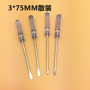 Cross <b>Screwdriver</b> 3.0mm 97mm Length Transparent Plastic Handle Precision Tool For Diy Repair - Product Image 3