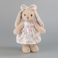 Peluche Lapin Doux et Moelleux, Jouet en Peluche, Poupée Lapin Rembourrée, Charmante Compagnon de Sommeil et de Jeu, Beau Cadeau pour les Petits Enfants