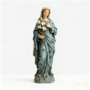 <span class=keywords><strong>Statue</strong></span> in Resina Personalizzate: Angelo Custode, Cherubino, <span class=keywords><strong>Madonna</strong></span>, Madre Divina, Vergine Maria - Produttore OEM di Decorazioni in Poliresina - Product Image 1